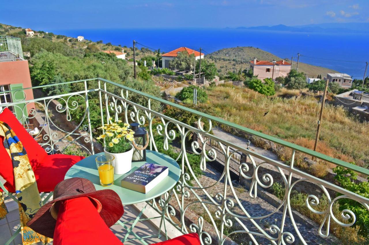 Vila Aegina Colors Sfentouri Exteriér fotografie