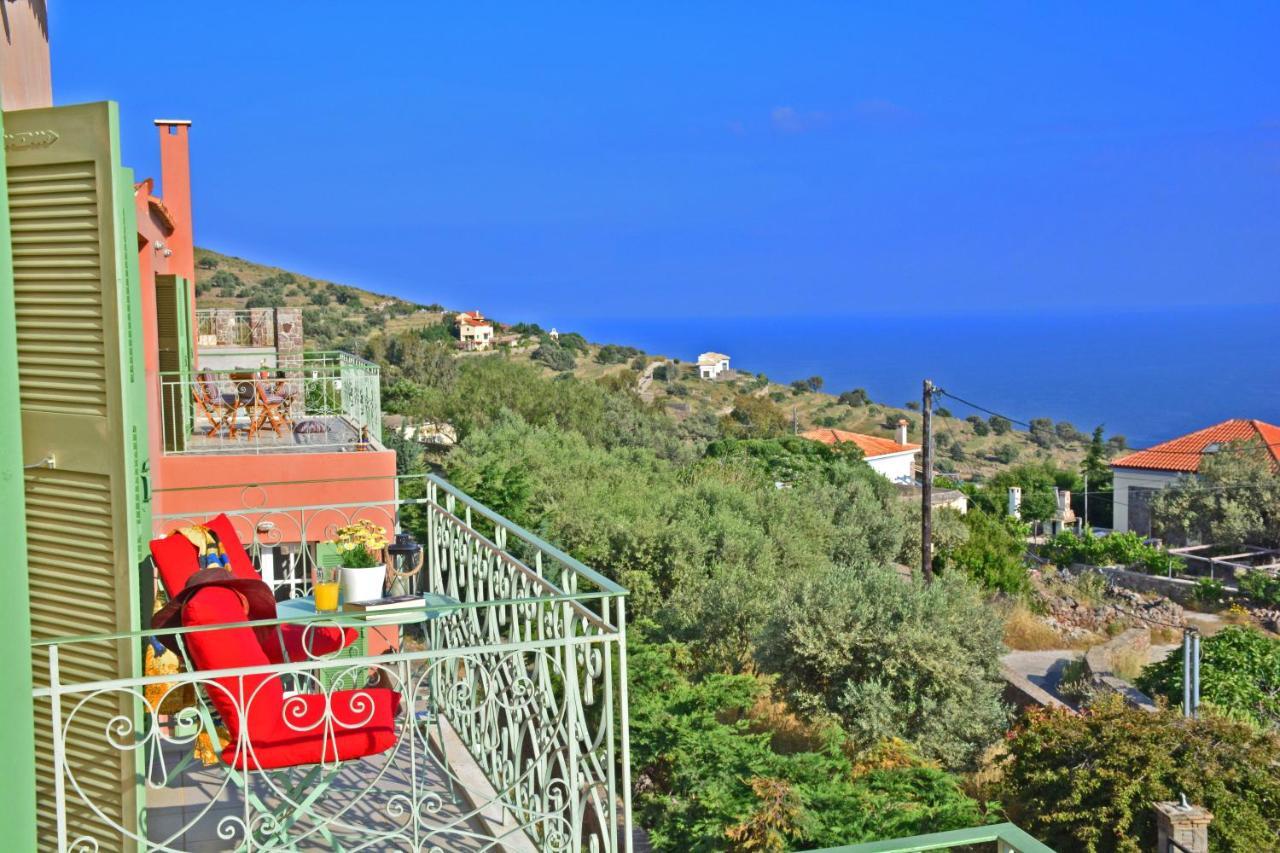 Vila Aegina Colors Sfentouri Exteriér fotografie